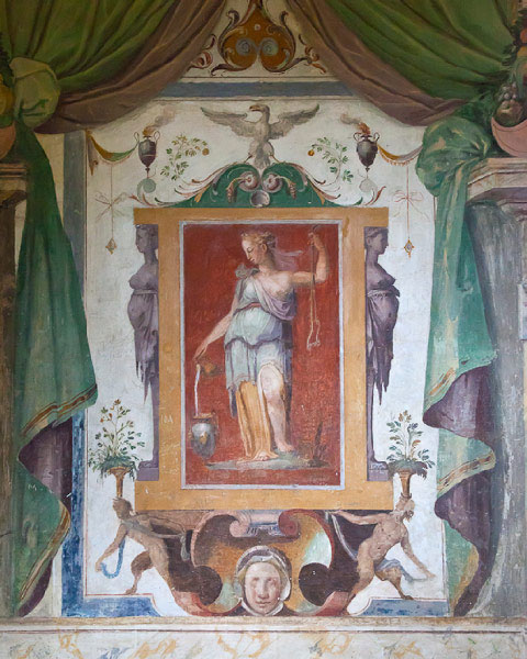 Villa d'Este fresk Villa d'Este fresk © Bertil Björk