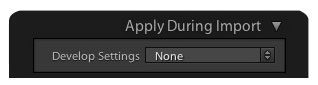 Develop Settings