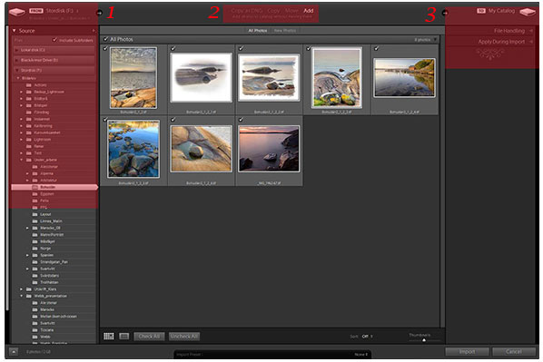 Lightroom Import Lightroom Import