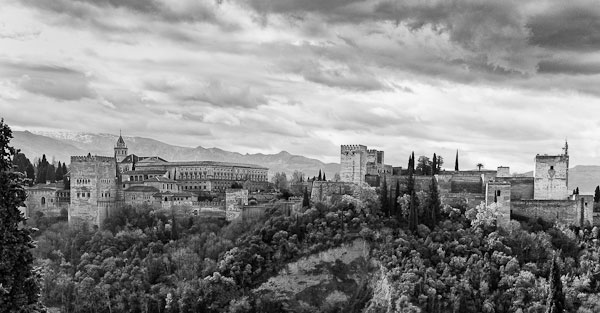 View of Alhambra Spain 2012 © Jan von Steijern